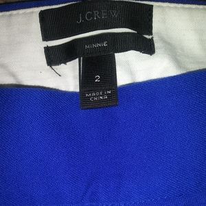J. Crew MINNIE side zipper Pants